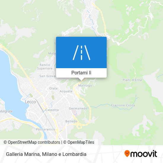 Mappa Galleria Marina
