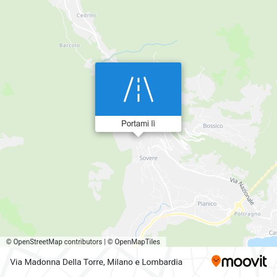 Mappa Via Madonna Della Torre