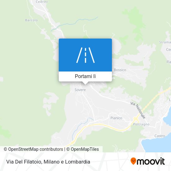 Mappa Via Del Filatoio