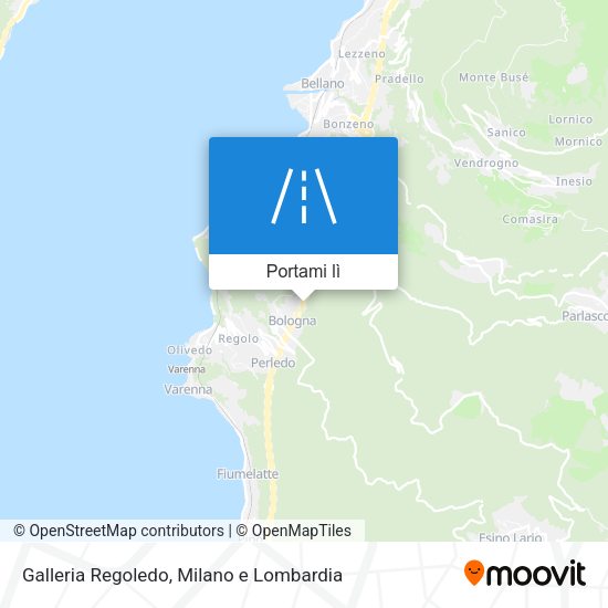 Mappa Galleria Regoledo