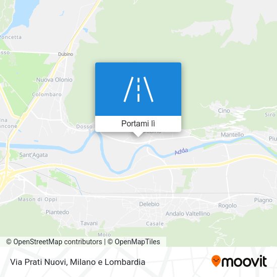 Mappa Via Prati Nuovi