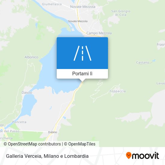 Mappa Galleria Verceia