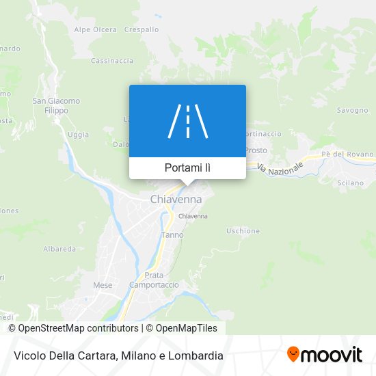 Mappa Vicolo Della Cartara