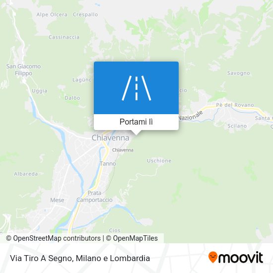 Mappa Via Tiro A Segno