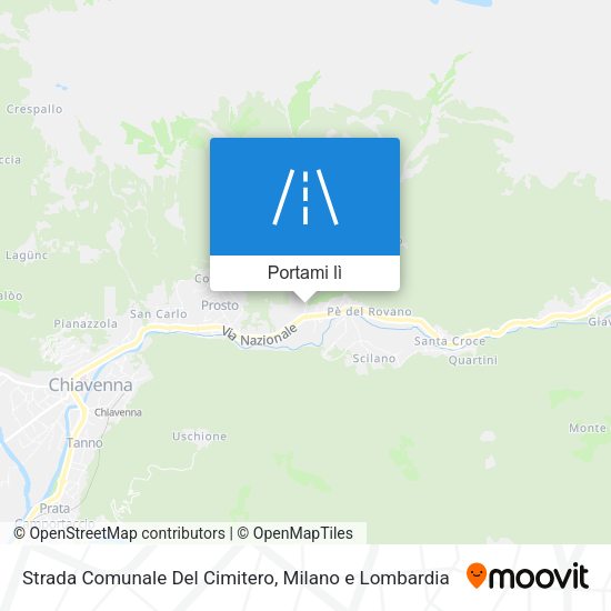 Mappa Strada Comunale Del Cimitero