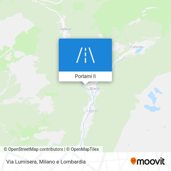 Mappa Via Lumisera