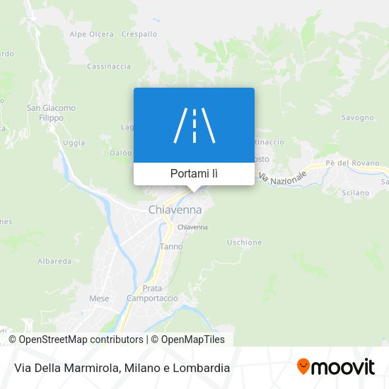 Mappa Via Della Marmirola