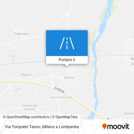 Mappa Via Torquato Tasso