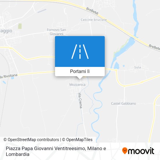Mappa Piazza Papa Giovanni Ventitreesimo