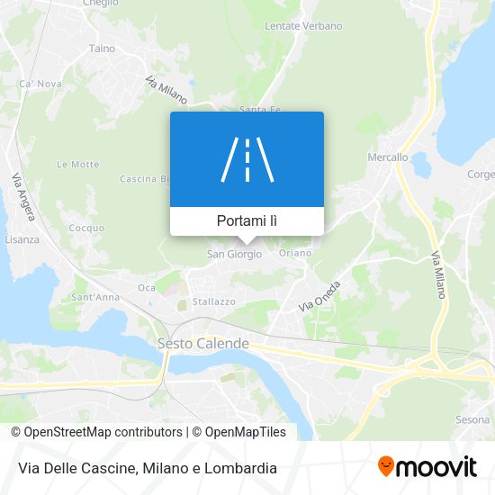 Mappa Via Delle Cascine