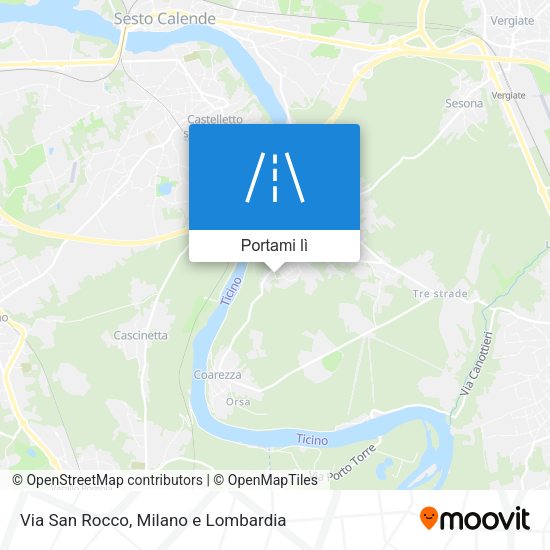 Mappa Via San Rocco