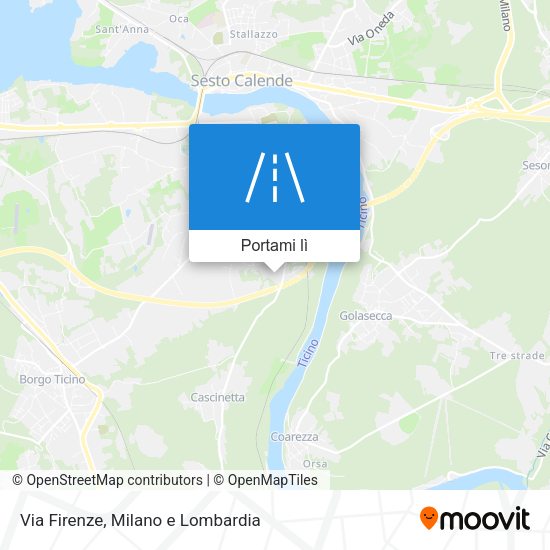 Mappa Via Firenze