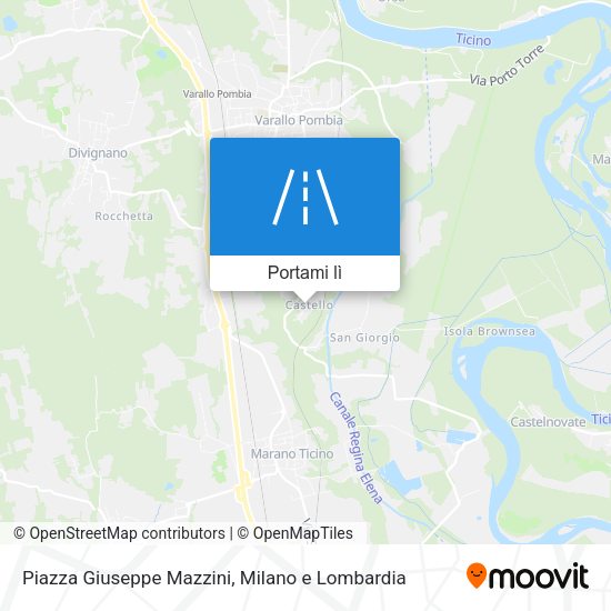 Mappa Piazza Giuseppe Mazzini