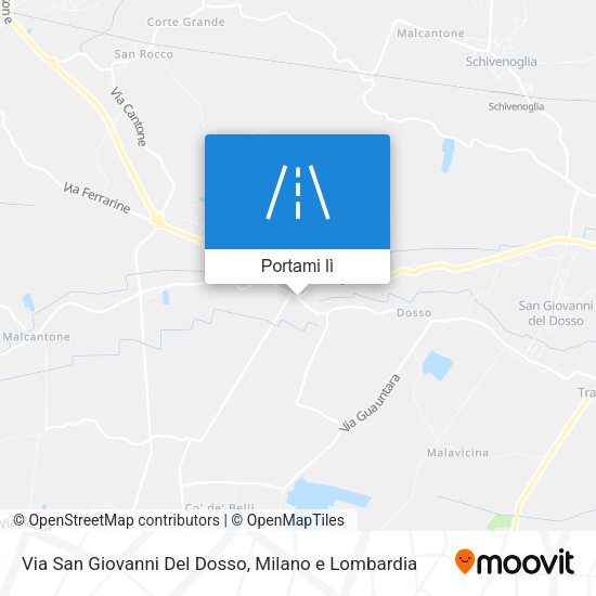 Mappa Via San Giovanni Del Dosso