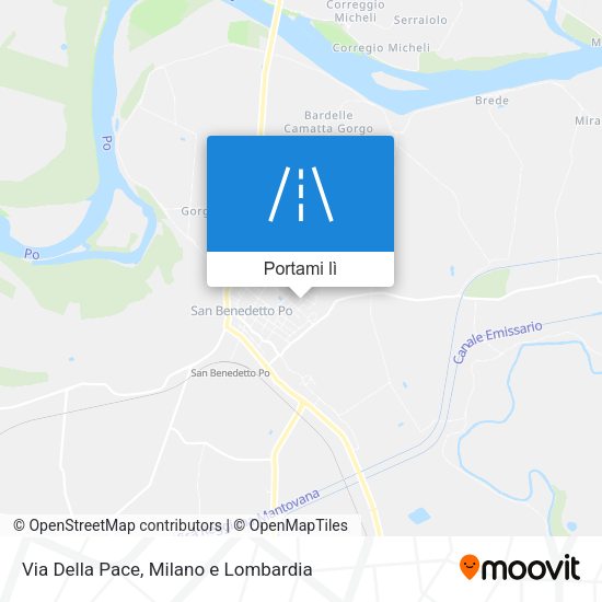 Mappa Via Della Pace