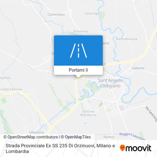 Mappa Strada Provinciale Ex SS 235 Di Orzinuovi