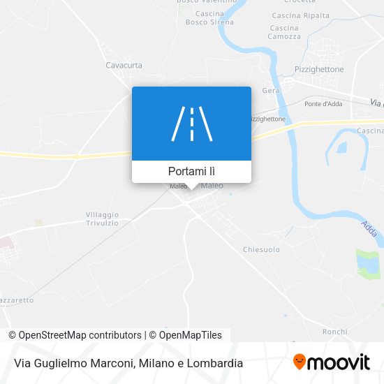 Mappa Via Guglielmo Marconi