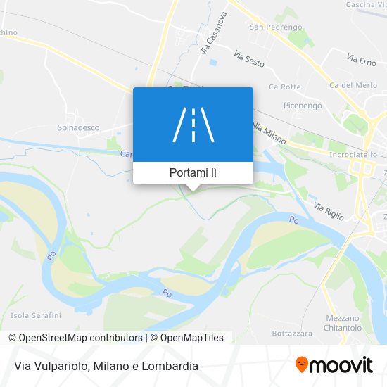 Mappa Via Vulpariolo