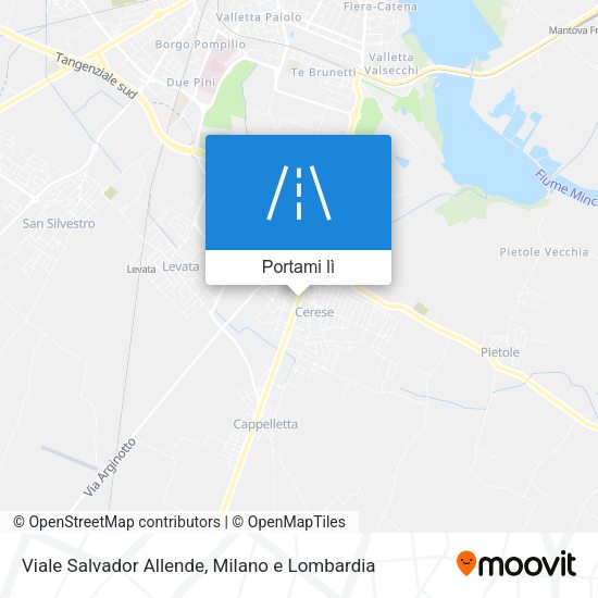 Mappa Viale Salvador Allende