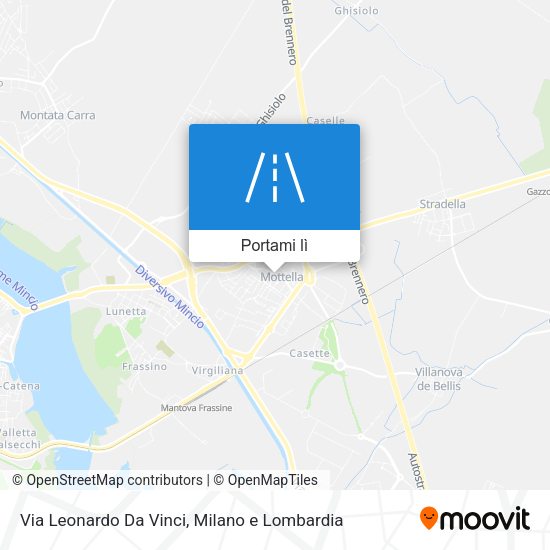 Mappa Via Leonardo Da Vinci