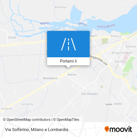 Mappa Via Solferino