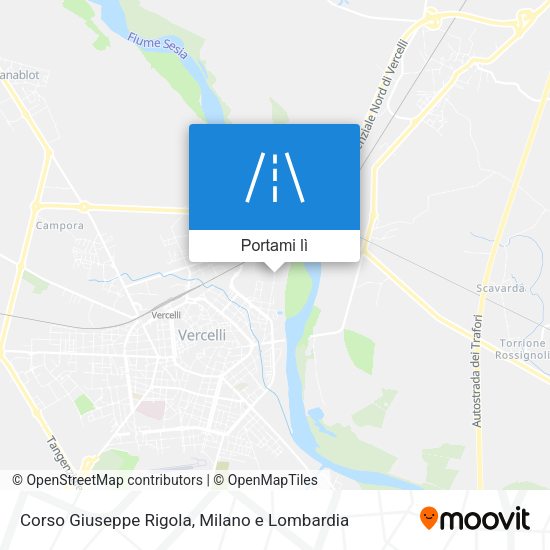 Mappa Corso Giuseppe Rigola