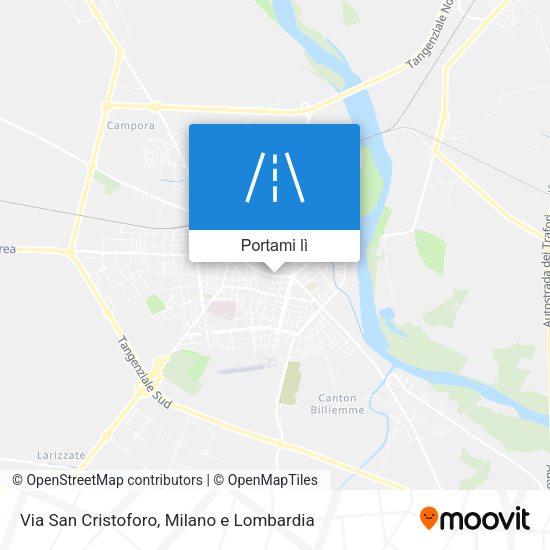 Mappa Via San Cristoforo