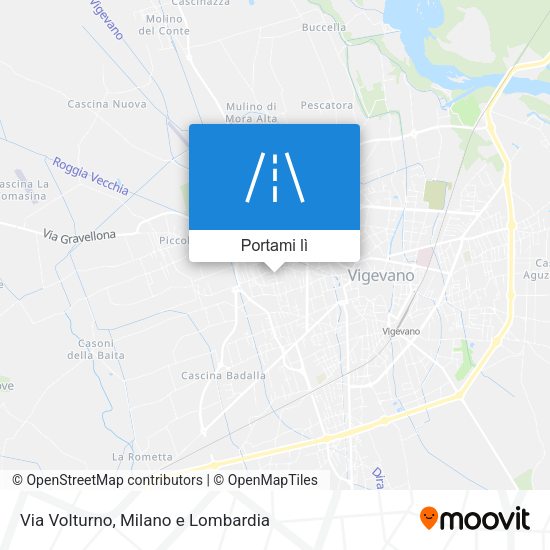 Mappa Via Volturno