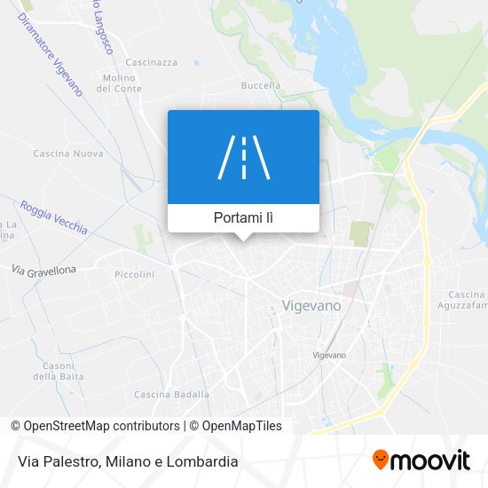 Mappa Via Palestro