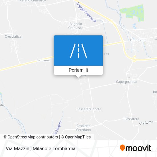 Mappa Via Mazzini