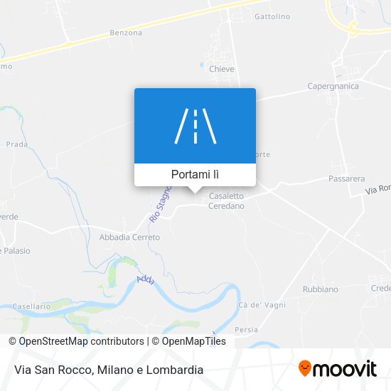 Mappa Via San Rocco