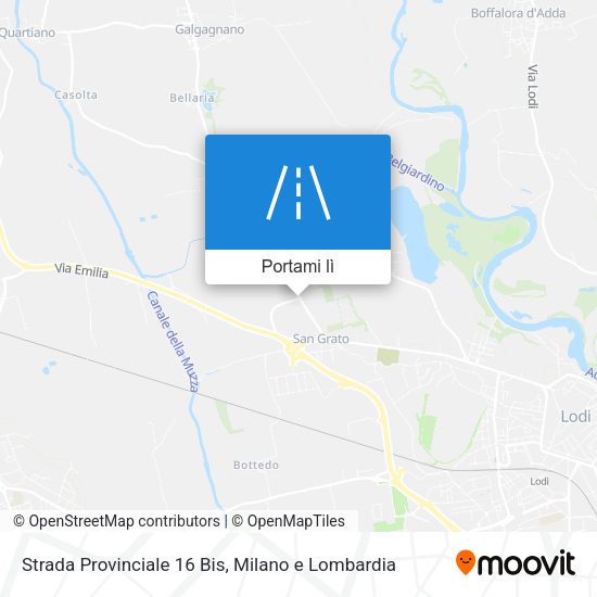 Mappa Strada Provinciale 16 Bis