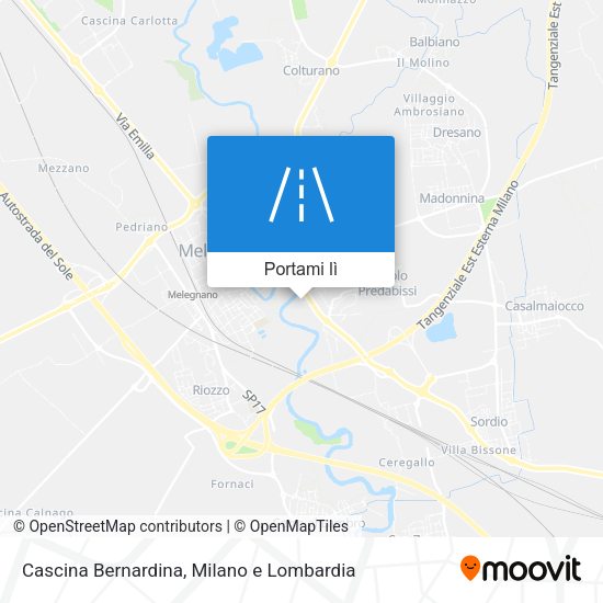 Mappa Cascina Bernardina