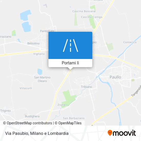Mappa Via Pasubio