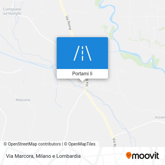 Mappa Via Marcora