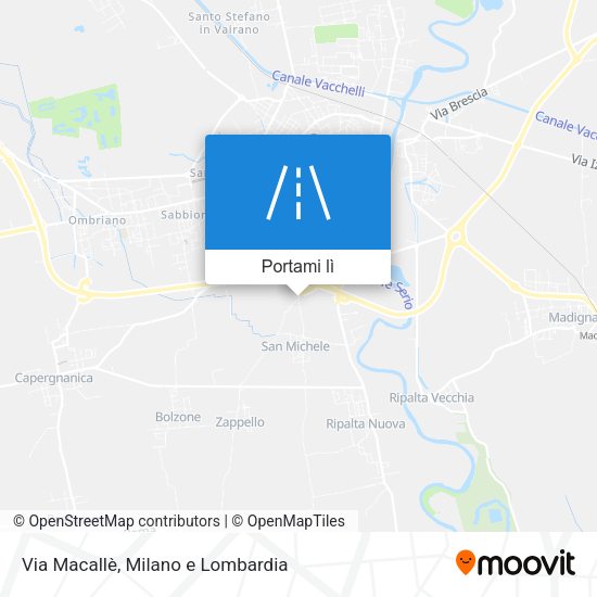 Mappa Via Macallè