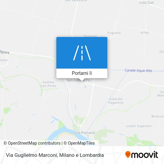 Mappa Via Guglielmo Marconi