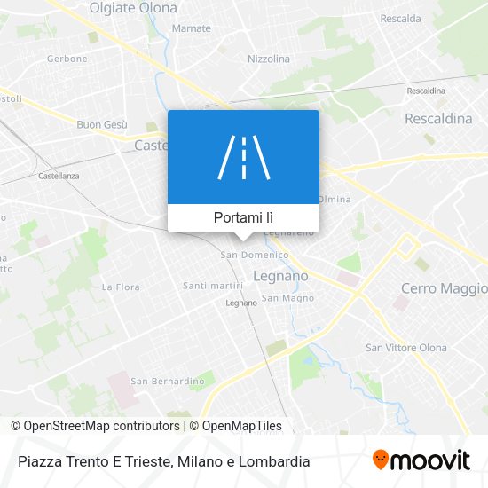 Mappa Piazza Trento E Trieste