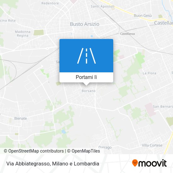 Mappa Via Abbiategrasso