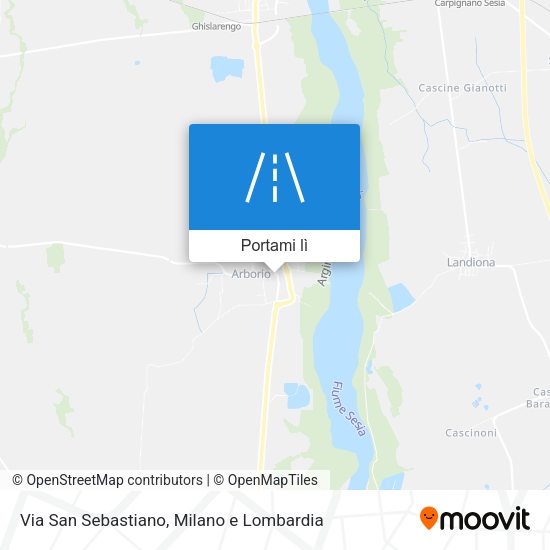 Mappa Via San Sebastiano