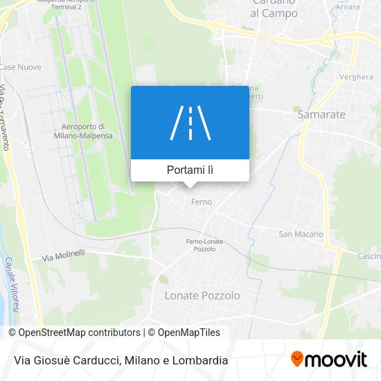 Mappa Via Giosuè Carducci
