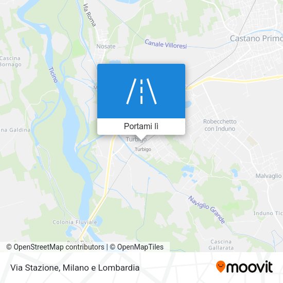 Mappa Via Stazione