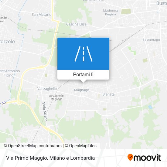 Mappa Via Primo Maggio