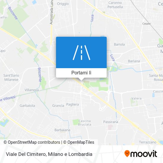 Mappa Viale Del Cimitero