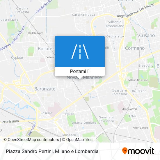 Mappa Piazza Sandro Pertini