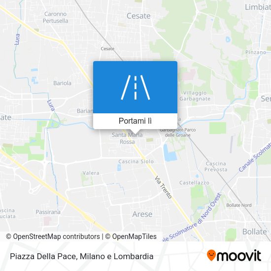 Mappa Piazza Della Pace