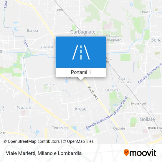 Mappa Viale Marietti