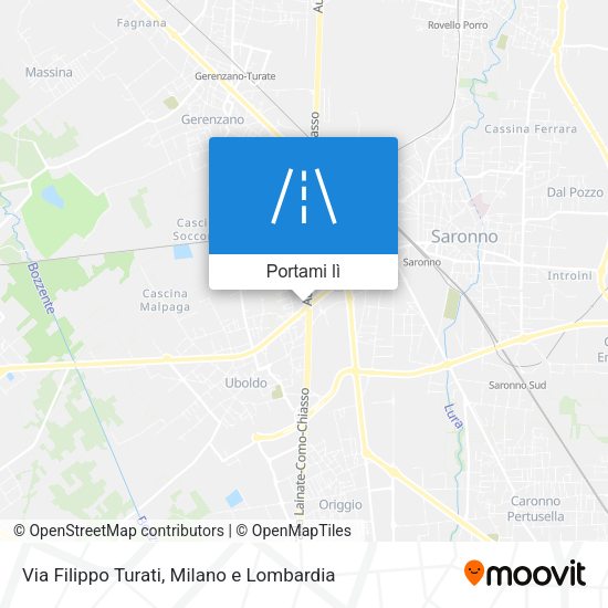 Mappa Via Filippo Turati