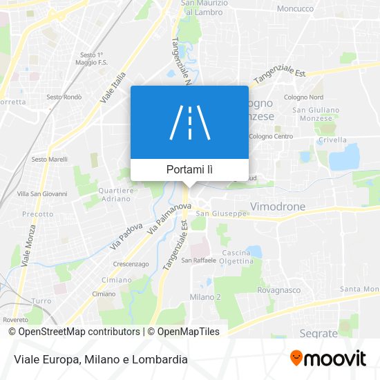 Mappa Viale Europa