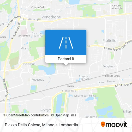 Mappa Piazza Della Chiesa